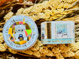 Shinzi Katoh "My Dear Cats" Series Sparkling Washi Tape Set / Cat Letters