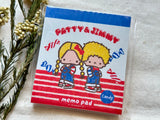Furukawa x Sanrio Characters Retro Snack Series / Patty & Jimmy Memo Pad