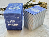 2027 Mini Tear-Off Daily Calendar / Moon