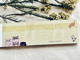 Shinzi Katoh Memo Pad / My dear cats - Paris