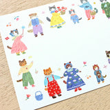 Aiko Fukawa Postcard Booklet / Little fluffy friends