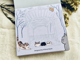 Shinzi Katoh Block Memo Pad / My dear cats - Paris