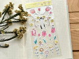 Tocorocomugi Sheet of Stickers / Tulip