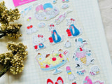 Tocorocomugi x Sanrio Sheet of Stickers / All Stars