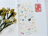 Meow Illustration / Party in the Forest 2 Transparent Sticker