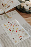 Meow Illustration / A Day at the Bakery Washi Sticker