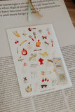 Meow Illustration / A Day at the Bakery Washi Sticker
