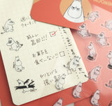 Moomin 80th Anniversary Sheet of Stickers / Angry