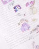 dodolulu Matte Kiss-cut Sticker Sheet / Among Flowers