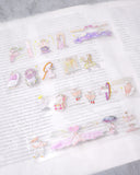 dodolulu doremi Pre-cut Clear Sticker Roll / As if by Magic