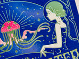 ob1toy x Rokkaku Postcard / Jellyfish