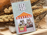 KORIRI "The Weird World of Cats" Premium Cross-Texture Sticker