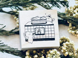 Gamazoku Kobo Rei Original Stamp / Japanese Stove