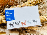 Mini Message Cards / Cats