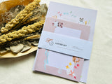 Meow Illustration / Party in the Forest Letter Set