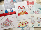 Tocorocomugi x Sanrio Postcard / Hello Kitty