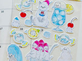 Tocorocomugi Sheet of Stickers / Summer Ice