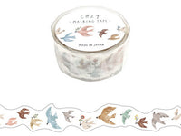 Japanese Die-Cut Washi Masking Tape / Cozy Birds