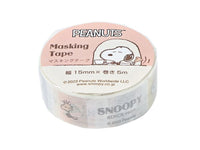 Snoopy Masking Tape - Tea Time Pink