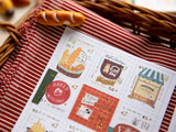 OURS Stamp Sticker Set / Bakery Cheers