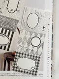 Pion Label Book / Black Pages