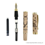 Dayan the Cat Fountain Pen / Brown