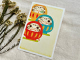 Traditional Japanese Style Postcard