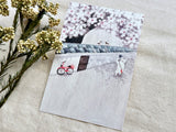 Whimsical Cat Postcard