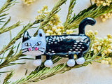 Hand-Painted Alloy Mini Brooch