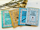 Shinzi Katoh x Kenji Miyazawa Letterpress Bookplate Stickers / Night on the Milky Way Train