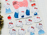 Tocorocomugi x Sanrio Sheet of Stickers / Hello Kitty