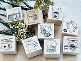 Gamazoku Kobo Rei Original Stamp / Coffee