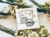 Gamazoku Kobo Rei Original Stamp / Coffee