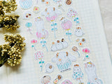 Tocorocomugi x Sanrio Sheet of Stickers / Cinnamoroll