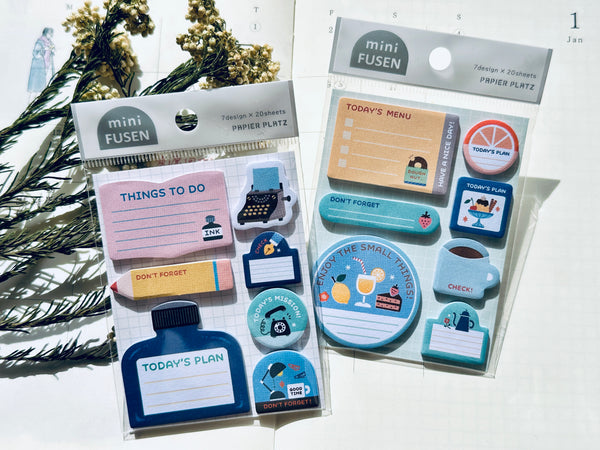 Eric Small Things Eric Small Things Japanese Die-cut Sticky Notes / Fruit & Sweets ...