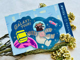 ob1toy x Rokkaku Die-cut Foil-stamped Sticker / GALAXY Tours