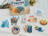 Ob1toy "Super Market Series" Flake Stickers