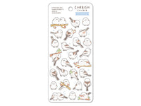 Cherish Sheet of Stickers /  Long-tailed Tit