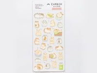 Cherish Sheet of Stickers /  Hamster