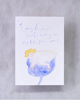 dodolulu Greeting Card - My Blue Flowers