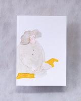 dodolulu Greeting Card - Sitting