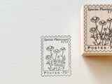 Japanese Wooden Rubber Stamp / Chamomile Stamp
