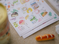 OURS Stamp Sticker Set - Convenience Store (2 pieces)