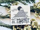 Gamazoku Kobo Rei Original Stamp / Mt Fuji
