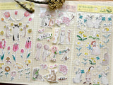 Tocorocomugi Sheet of Stickers / Spring