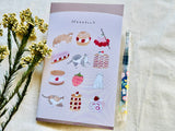 Shoichiro Tobimatsu Slim Notebook / Strawberry Sweets