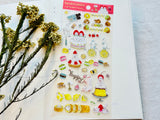 Tocorocomugi Frost Sheet of Stickers / Treats