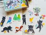 Matchbox Mini Flake Sticker Set / Forest Day