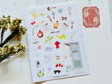 Meow Illustration / A Day at the Bakery Washi Sticker