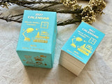 2027 Mini Tear-Off Daily Calendar / Eric's Small Things